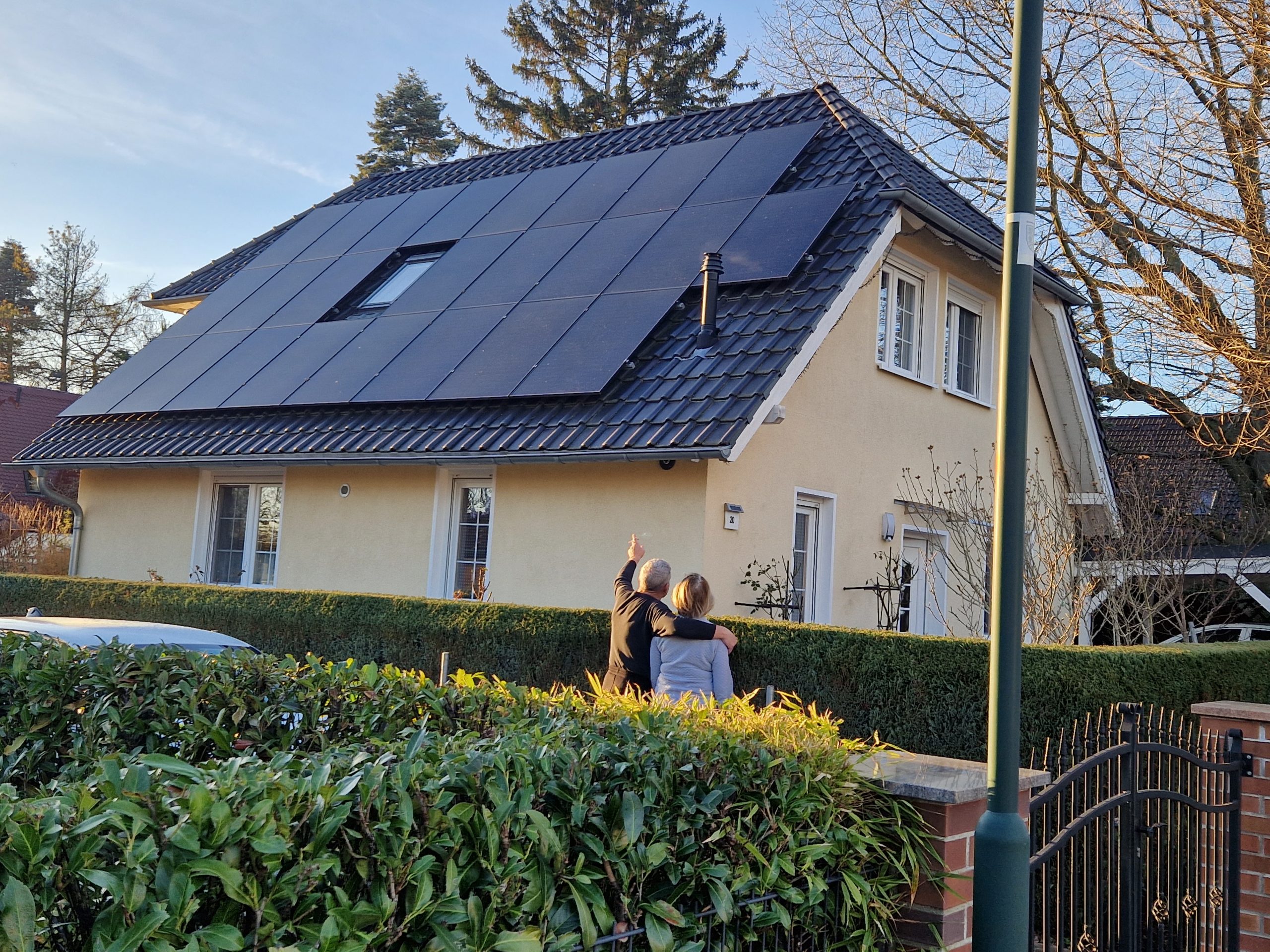 Solaranlage für die Familie Gädecke in Berlin